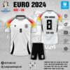 Mẫu áo bóng đá đội tuyển Đức sân nhà EURO 2024