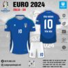 Áo đấu tuyển Italia sân nhà EURO 2024