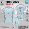 Mẫu áo tuyển Scotland sân khách EURO 2024