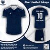 Áo Đấu Tự Thiết Kế Màu Tím Than