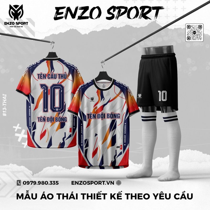 Áo Thái Thiết Kế Màu Trắng Phối Tím