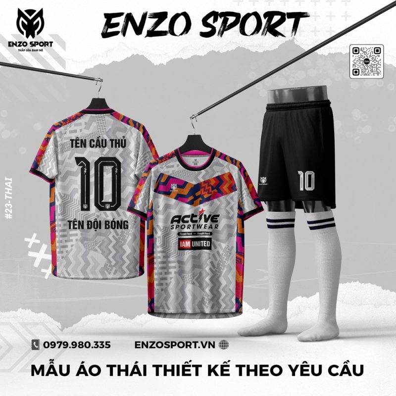 Áo Thái Màu Xám Thiết Kế Theo Yêu Cầu