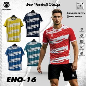 Áo Bóng Đá Không Logo ENO-16 Với 5 Màu Trẻ Trung - Phá Cách Và Năng Động